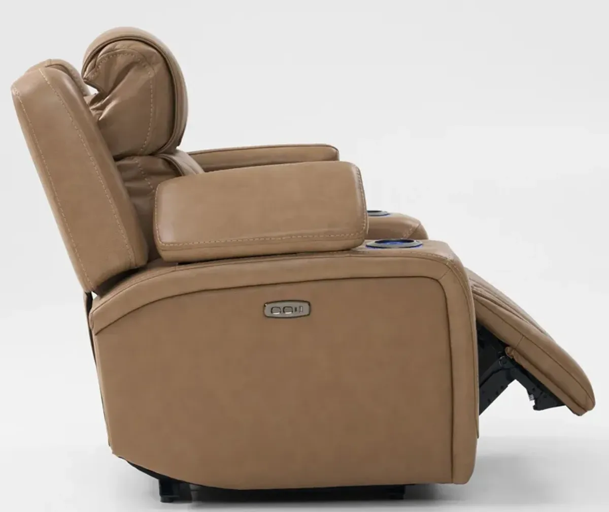 Forte Dual-Power Recliner - Sand