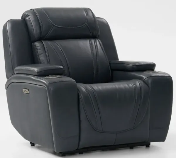 Forte Dual-Power Recliner - Navy
