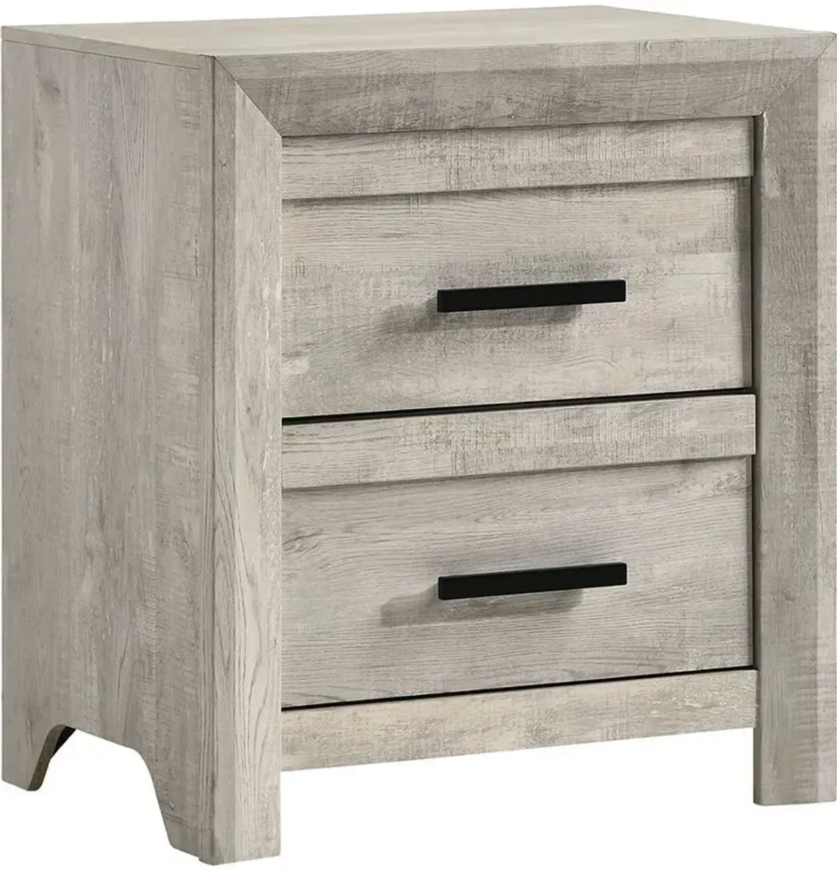 Esmeralda 2 Drawer Nightstand