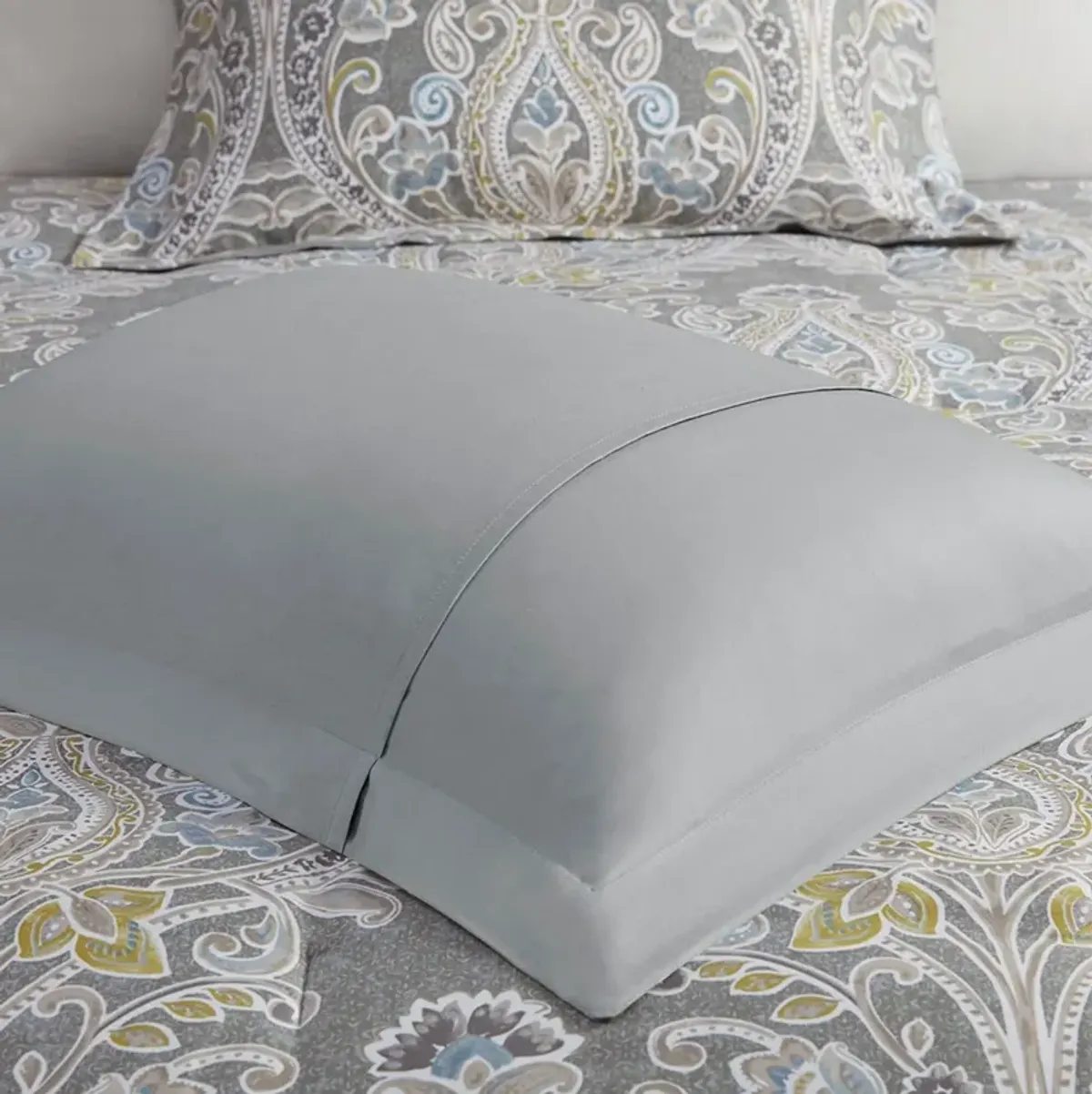 Bethany Full Comforter Set - Gray