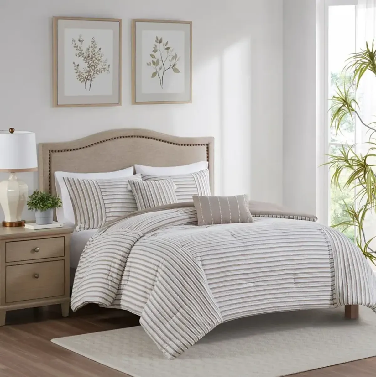 Mariana King/California King Comforter Set - Natural