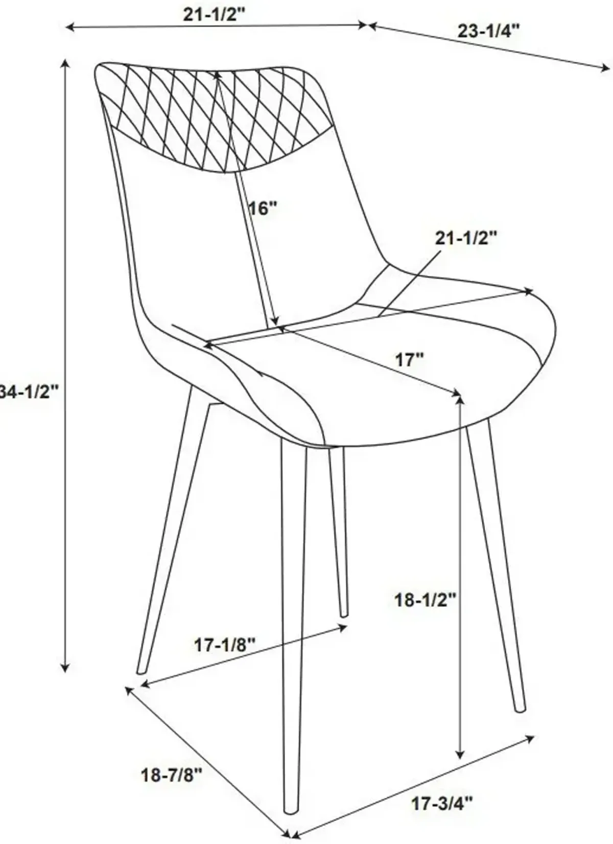 Lawler Set of 2 Dining Chairs