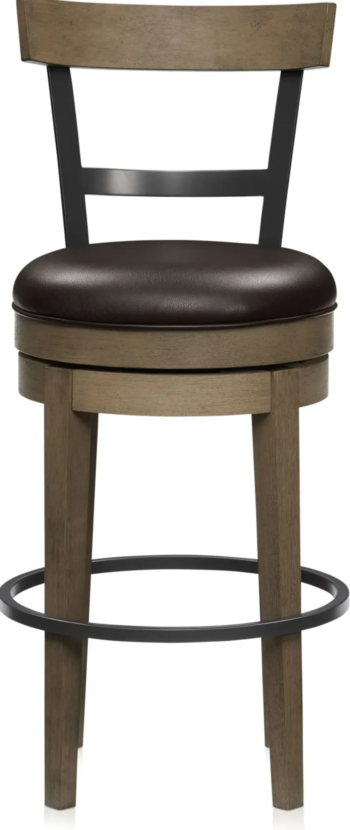 Deacon Bar Height Dining Table and 6 Swivel Stools