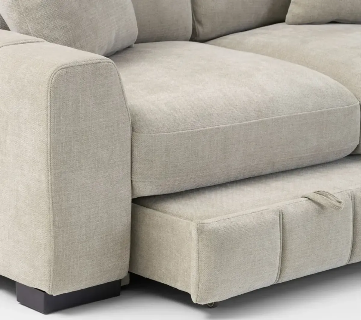 Hero Media Sleeper Sofa - Sand