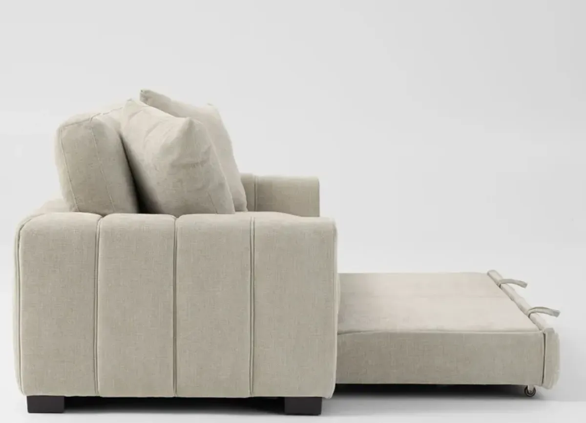 Hero Media Sleeper Sofa - Sand