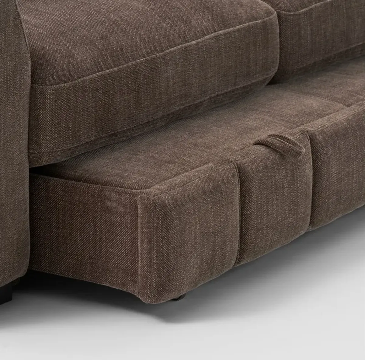 Hero Media Sleeper Sofa - Brown