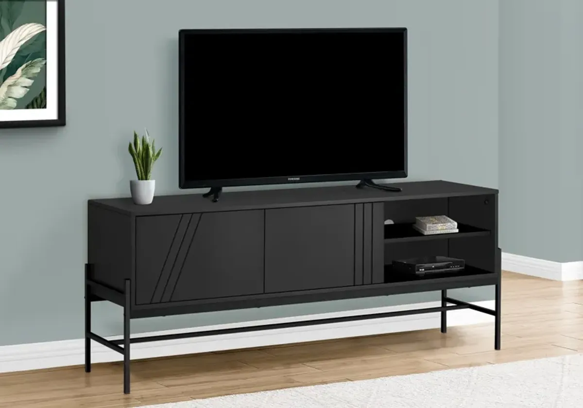 Daniella 60" TV Stand - Black