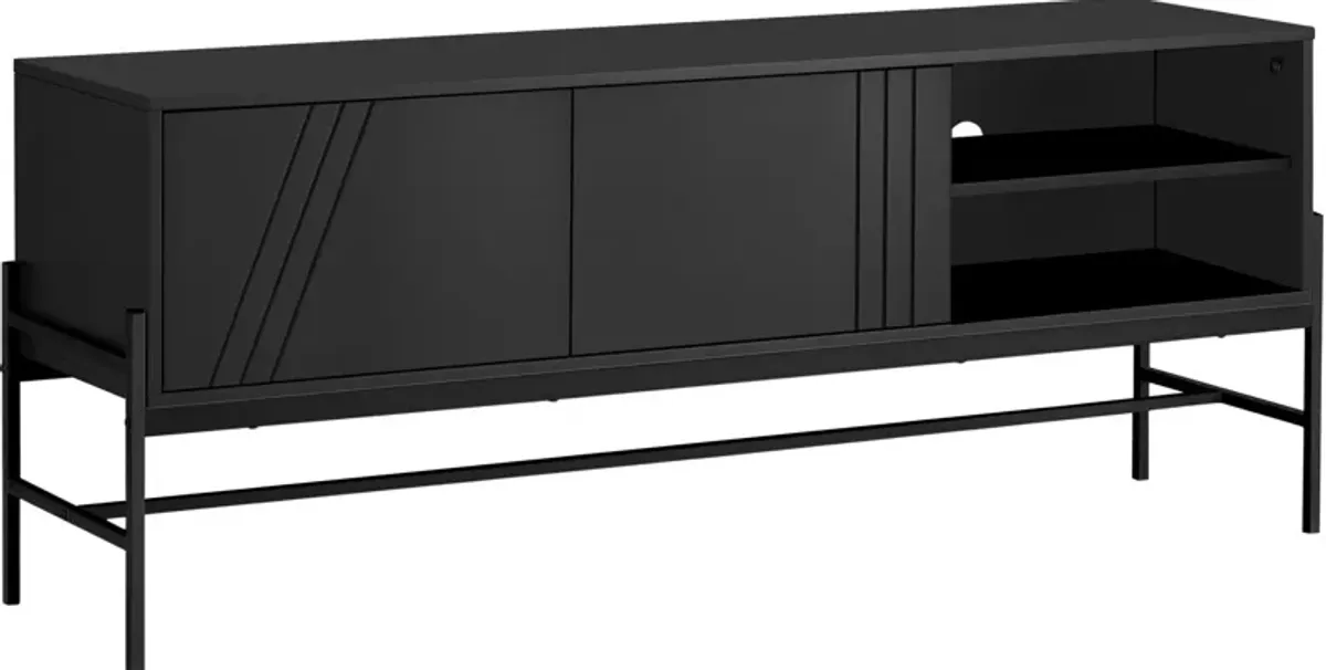 Daniella 60" TV Stand - Black