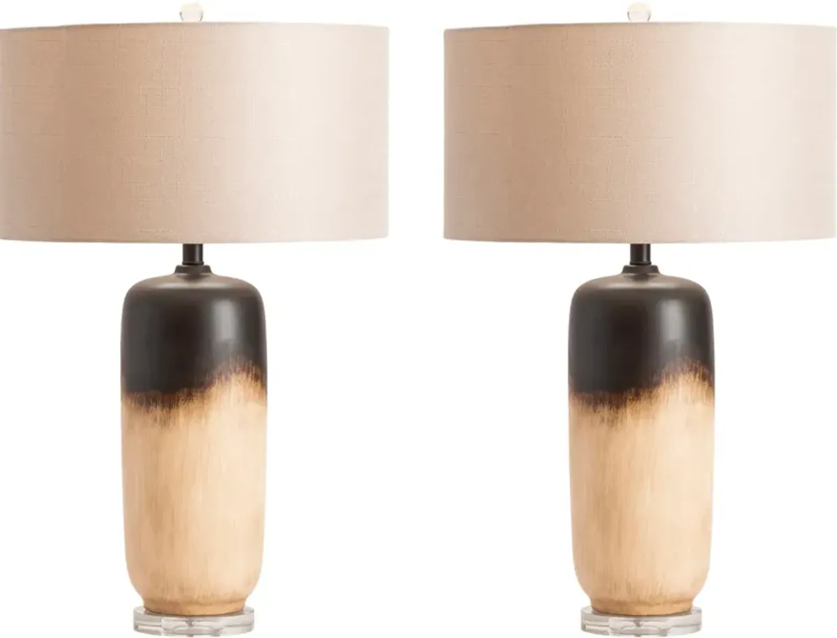 Zealand 29" Table Lamp Set