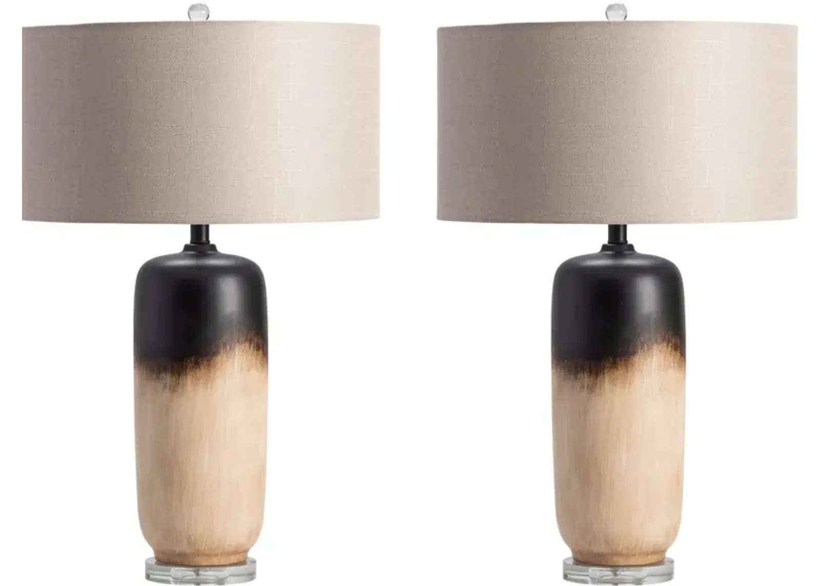 Zealand 29" Table Lamp Set