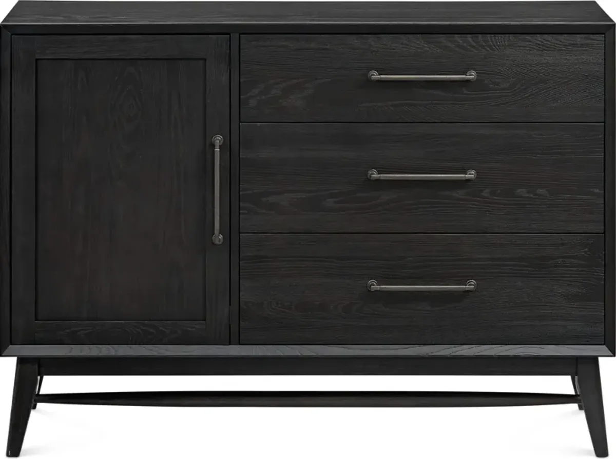 Hayward Solid Wood Server with USB Charging