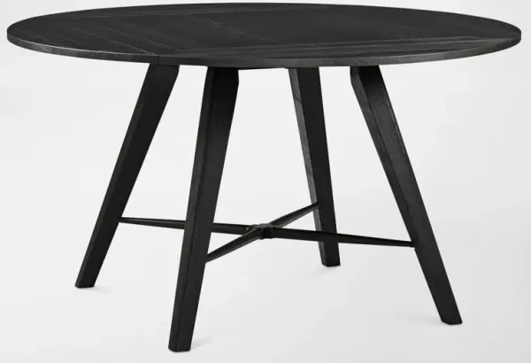 Hayward Solid Wood Convertible Counter-Height Dining Table - Black