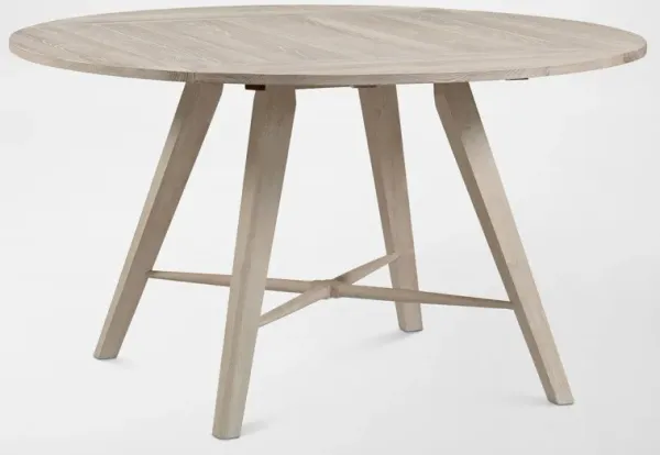 Hayward Solid Wood Convertible Counter-Height Dining Table - White