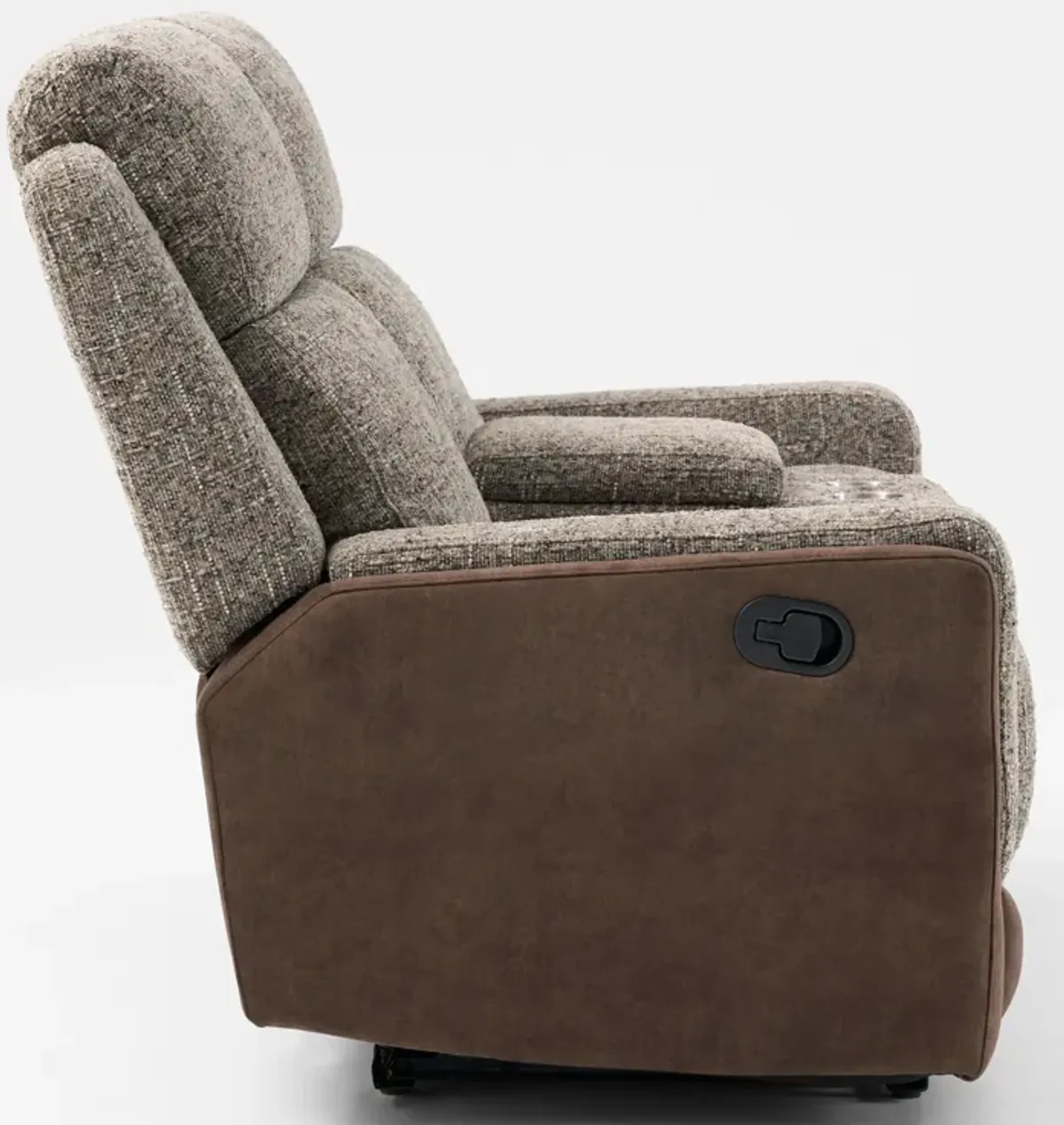 Desmond Manual Reclining Loveseat with Console