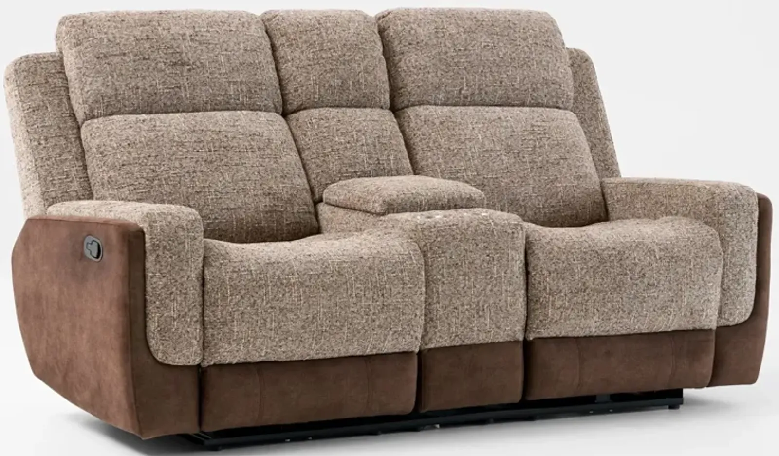 Desmond Manual Reclining Loveseat with Console