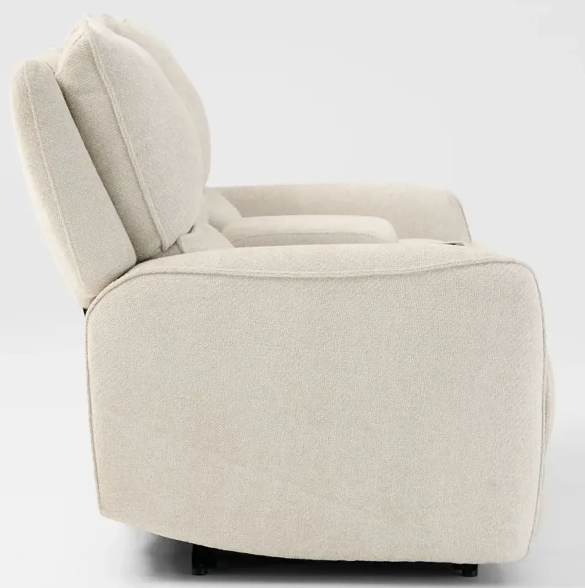 Wayne Dual-Power Reclining Loveseat with Console