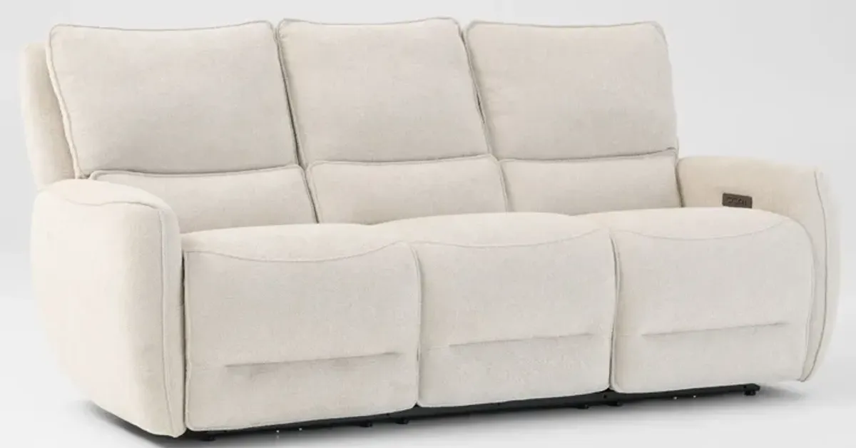 Wayne Dual-Power Reclining Sofa and Recliner Set