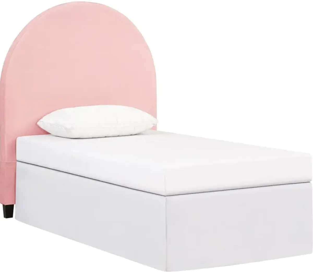 Emilia Twin Upholstered Headboard - Pink