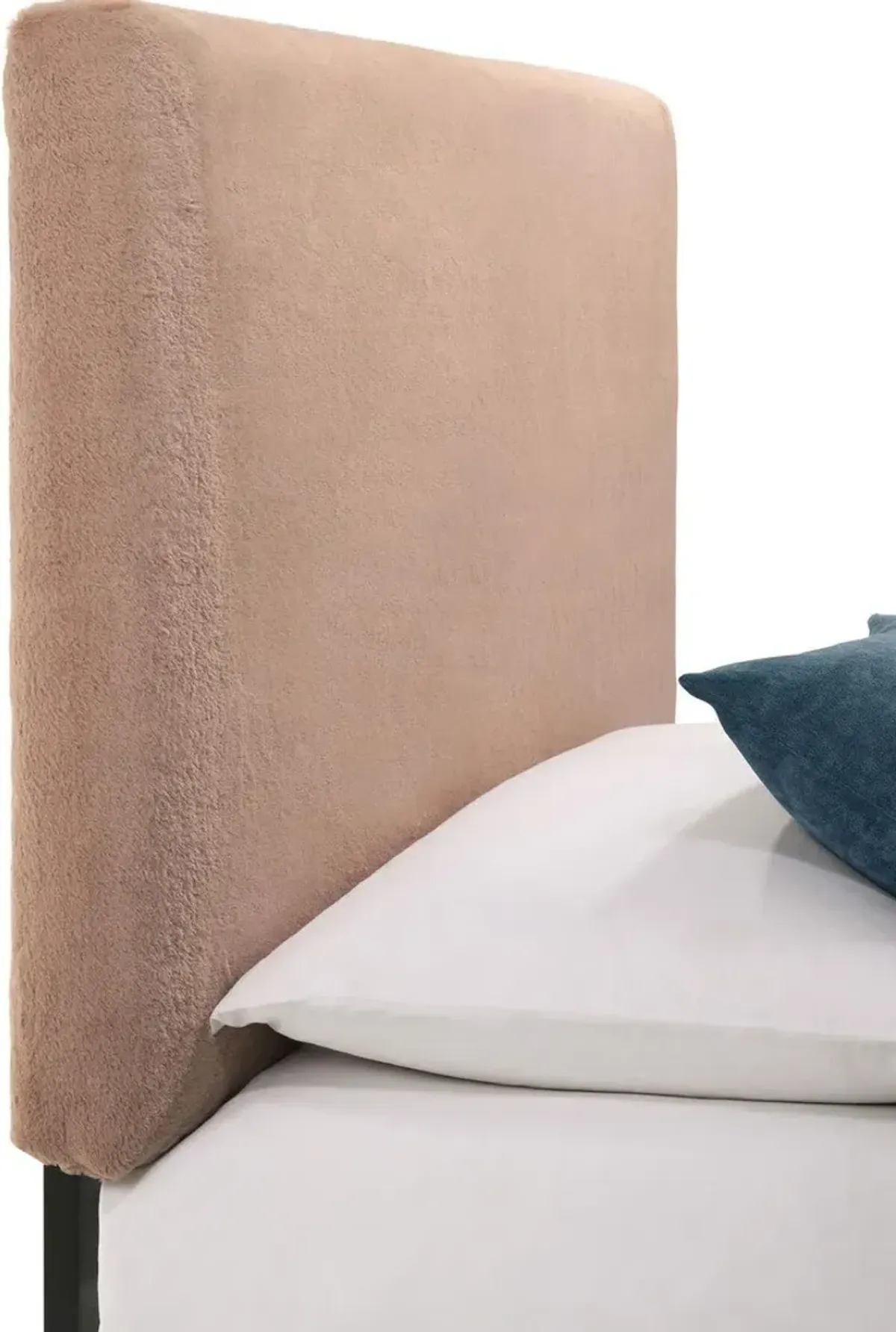 Kayley Twin Upholstered Headboard - Blush