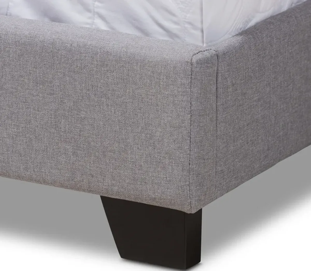 Kallie Queen Upholstered Bed - Gray