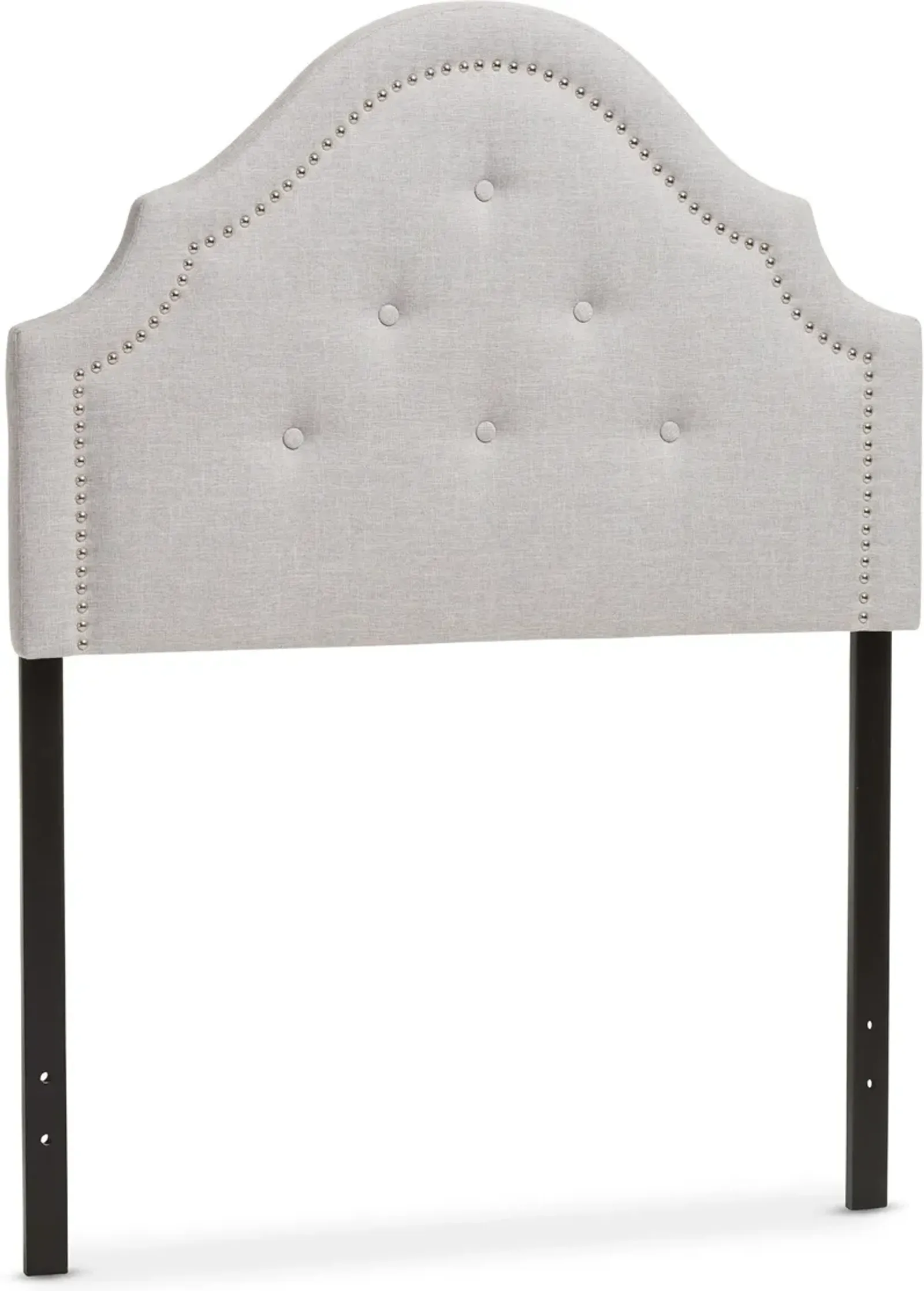 Bello Twin Upholstered Headboard - Grayish Beige