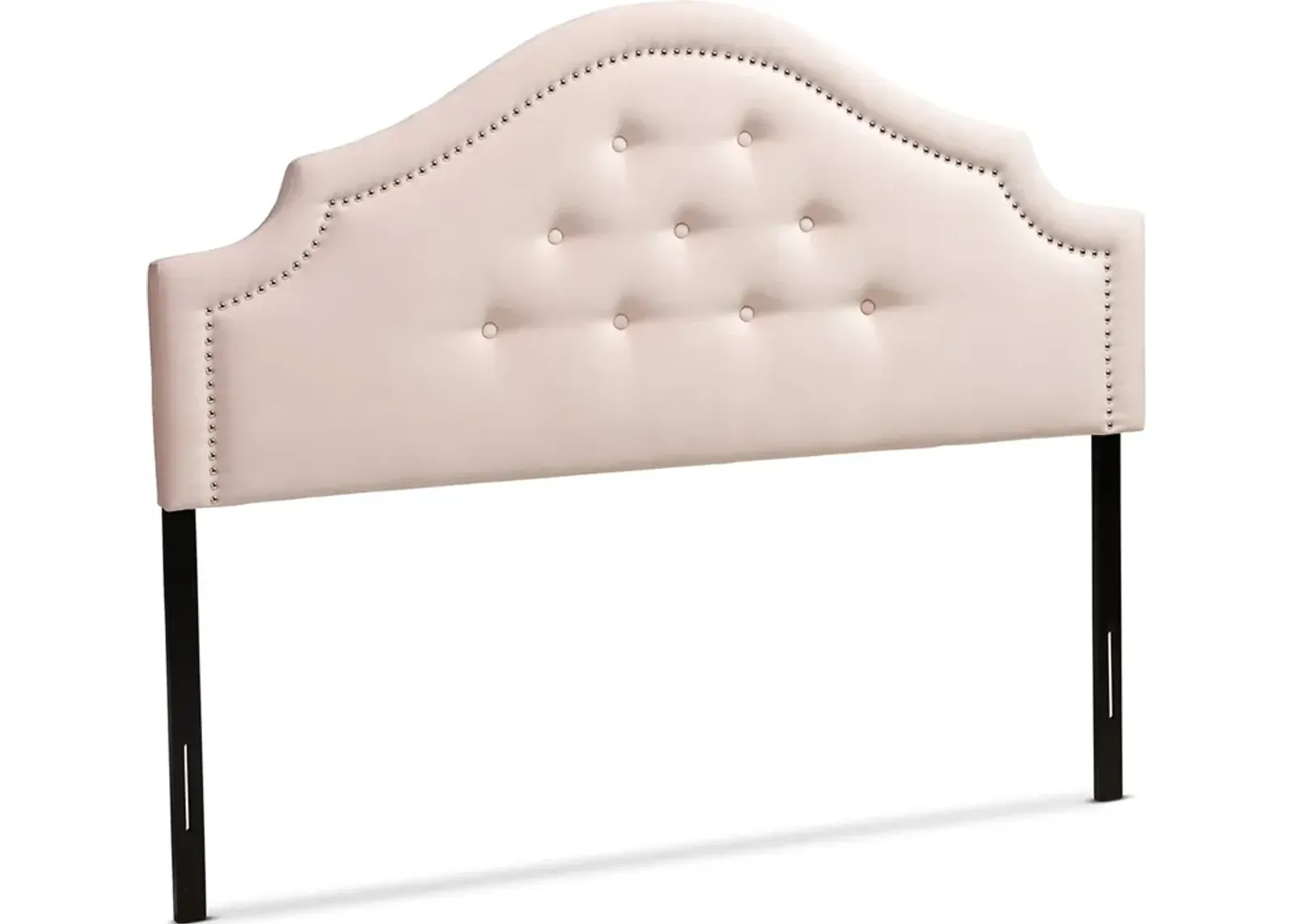 Bello Queen Upholstered Headboard - Light Pink