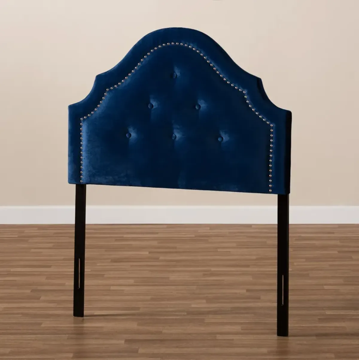 Bello Twin Upholstered Headboard - Royal Blue