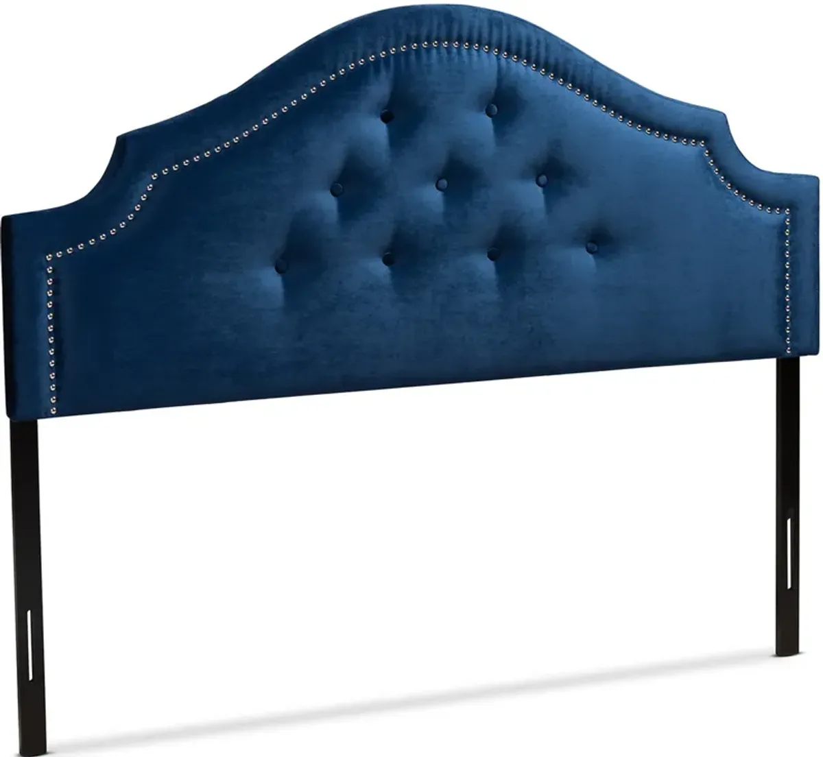 Bello Queen Upholstered Headboard - Royal Blue