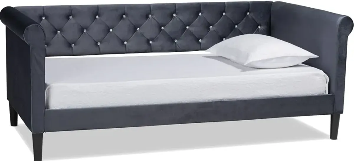 Bello Twin Daybed - Gray/Dark Brown