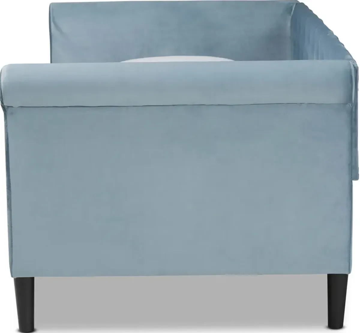 Bello Full Daybed - Light Blue/Dark Brown