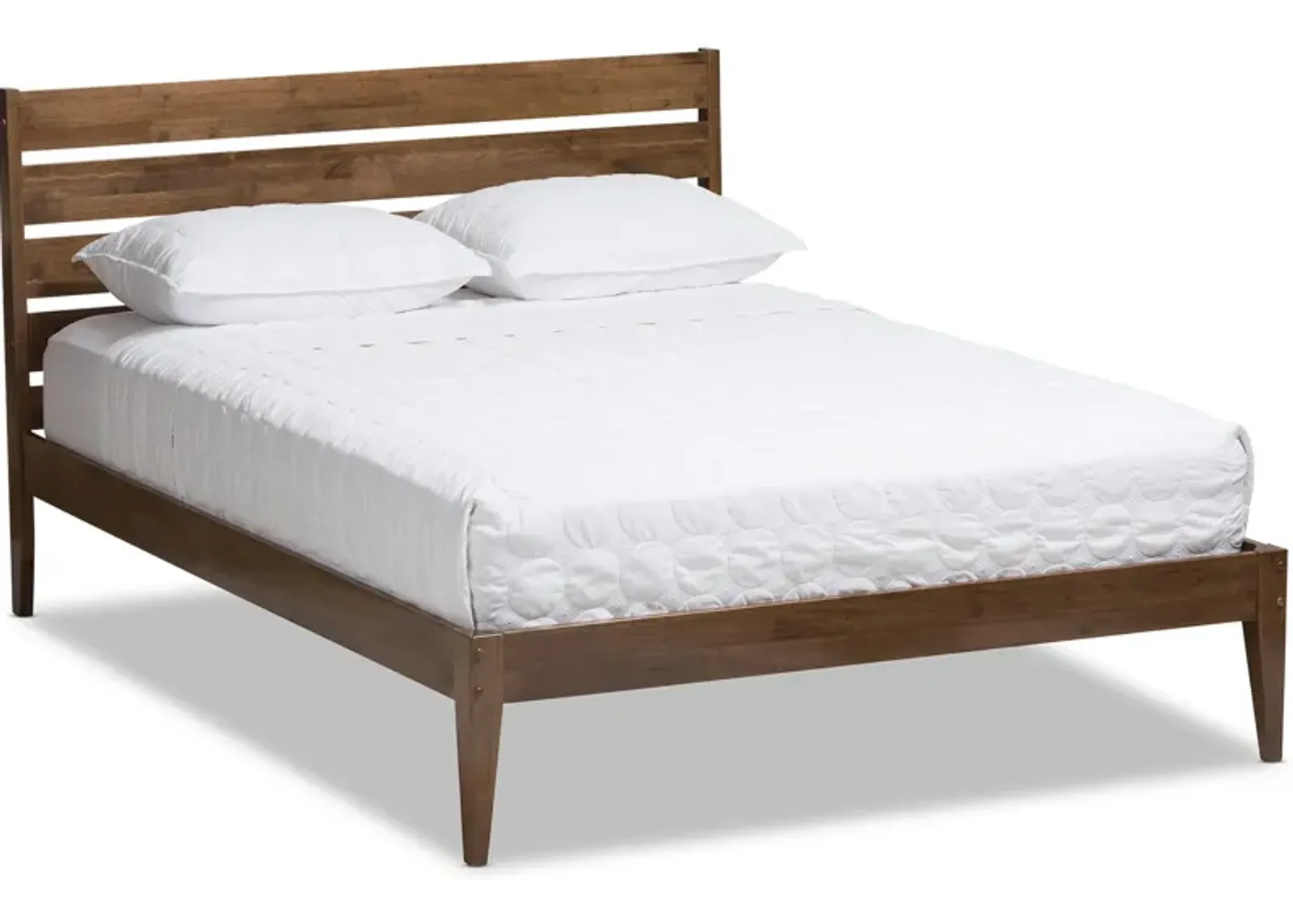 Averie Full Platform Bed - Walnut Brown