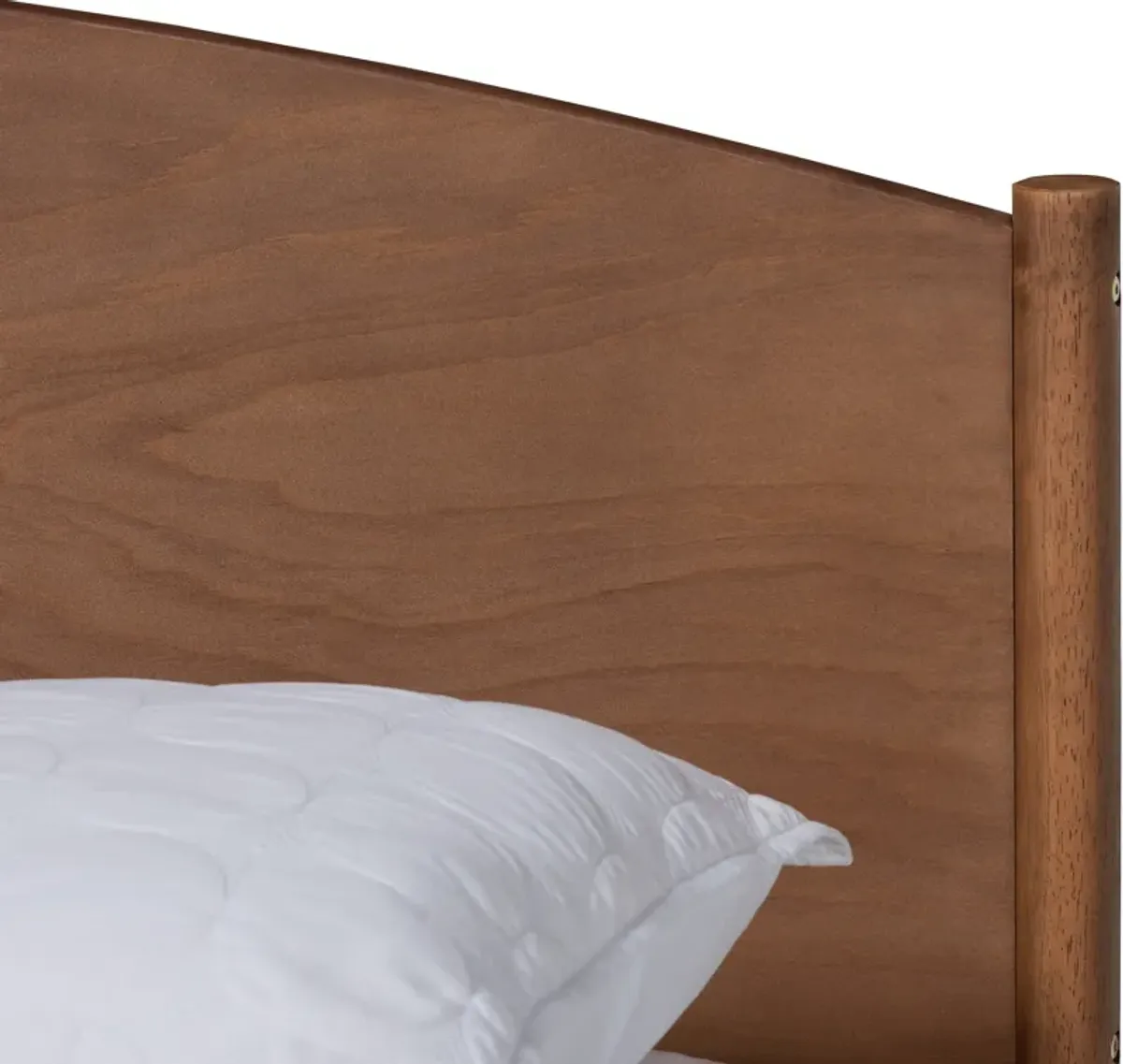 Samaya King Platform Bed - Ash Walnut