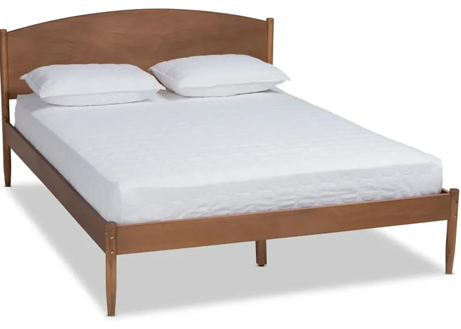 Samaya King Platform Bed - Ash Walnut