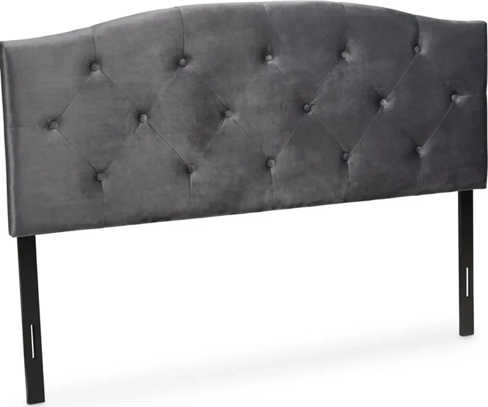 Bora Full Headboard - Gray/Dark Brown