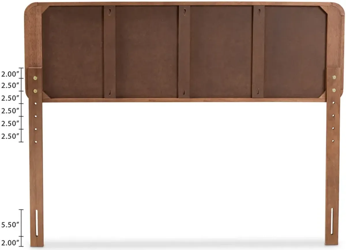 Sondra Queen Headboard - Ash Walnut