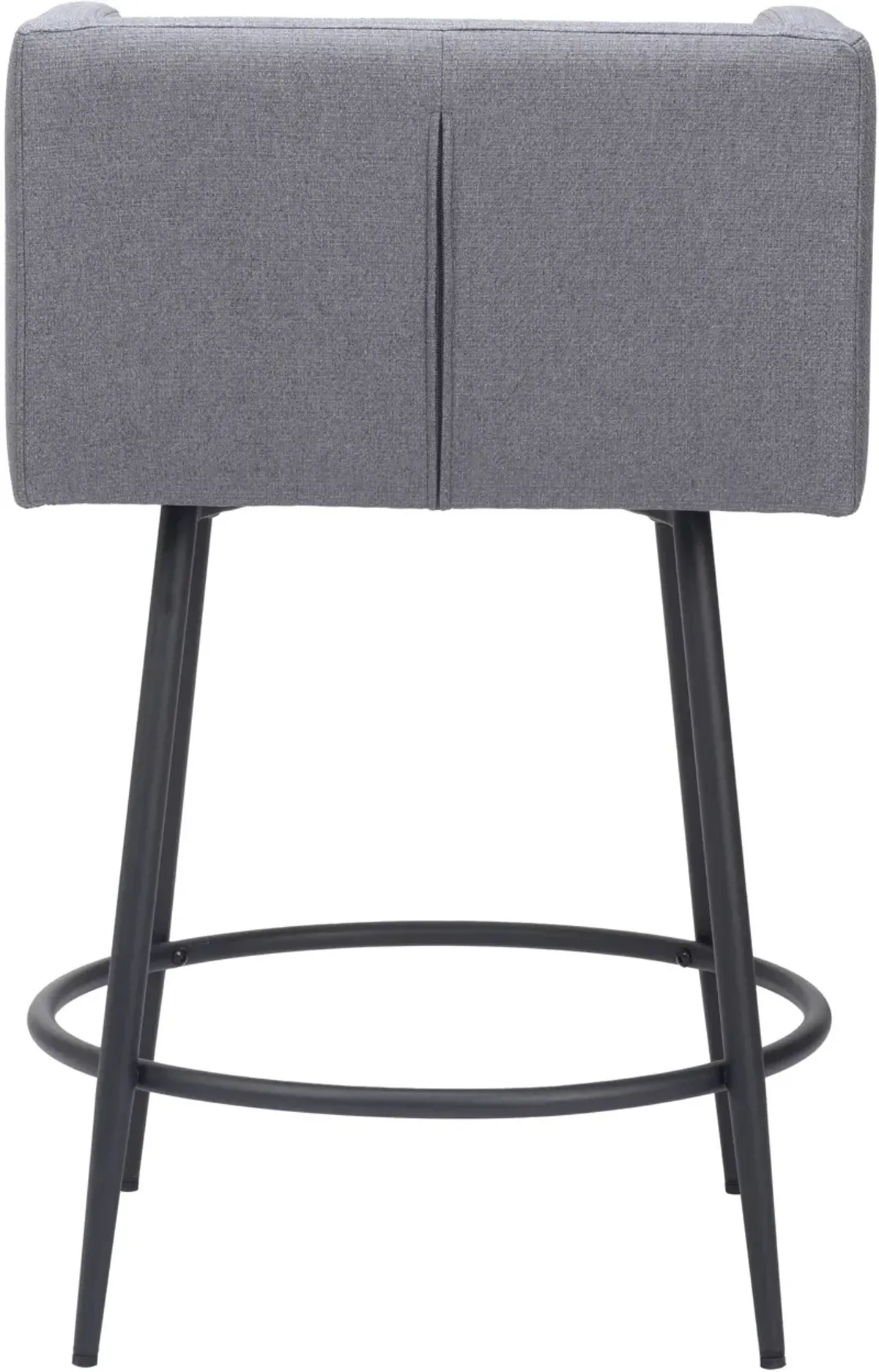 Keppel Set of 2 Counter-Height Stools - Gray