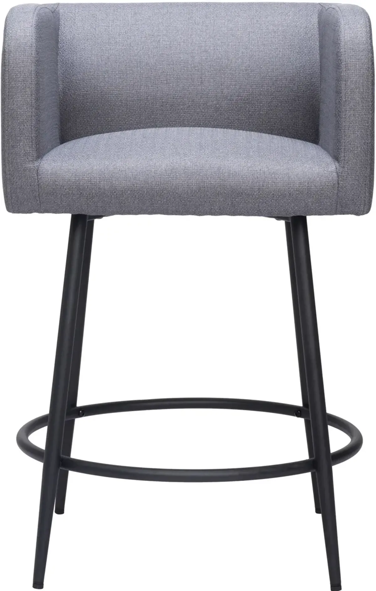 Keppel Set of 2 Counter-Height Stools - Gray