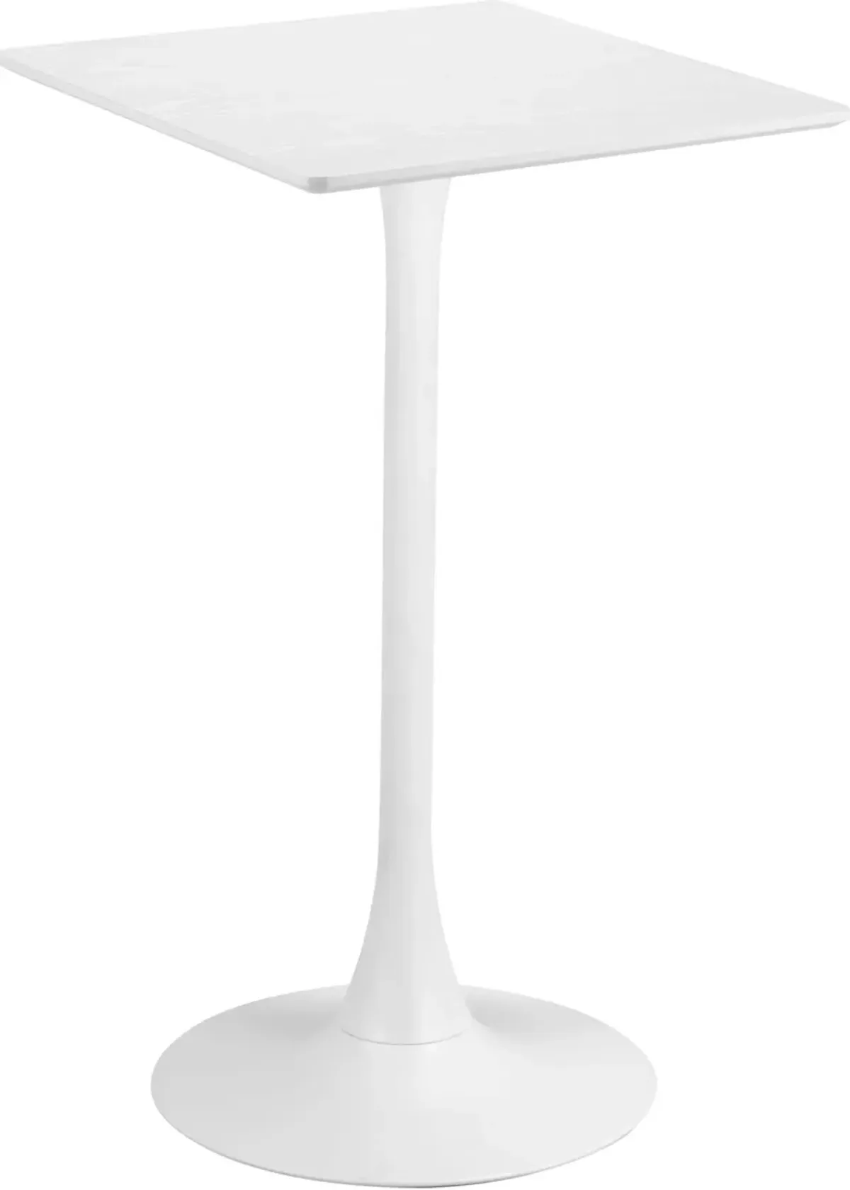 Inga Bar Table - White