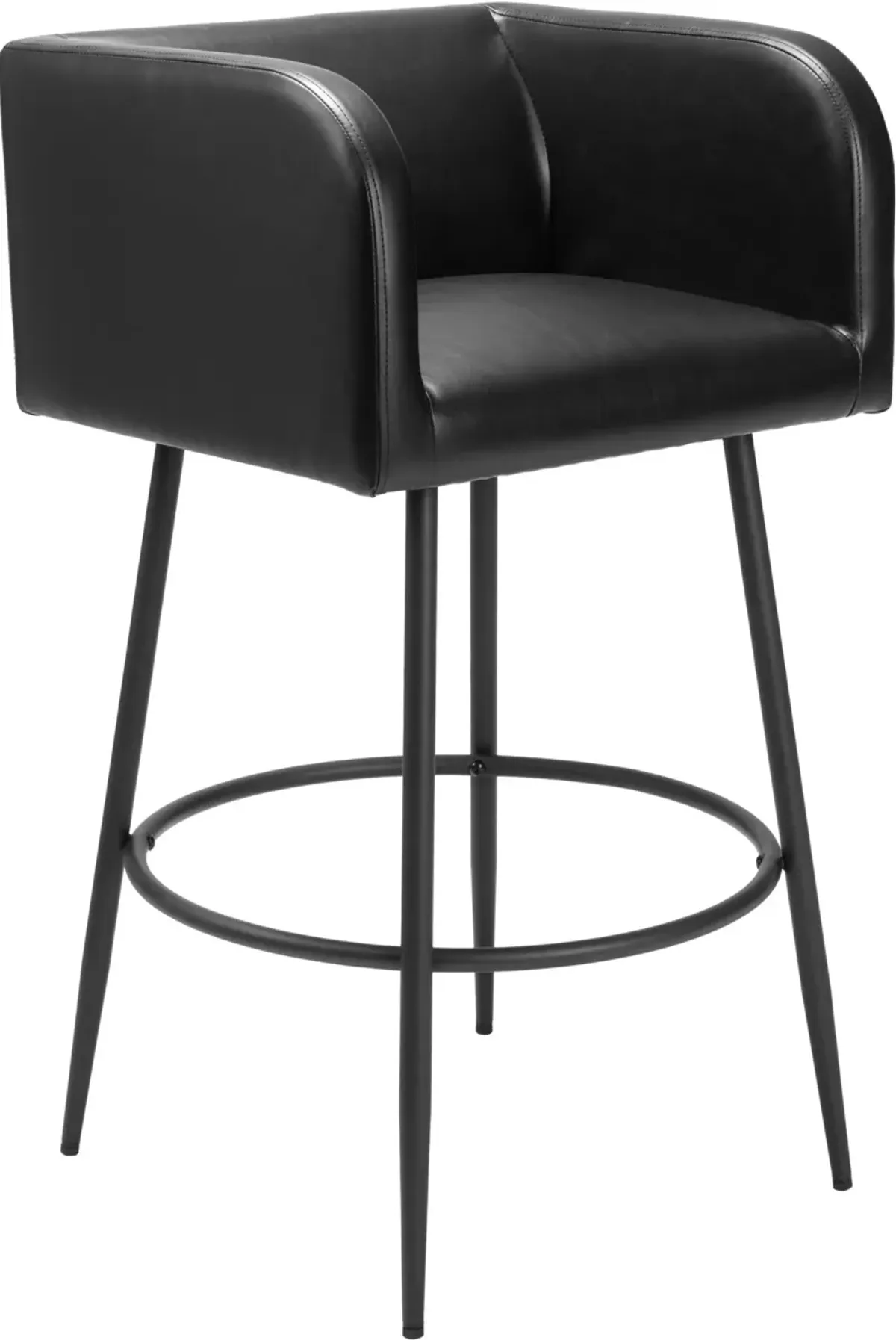 Keppel Set of 2 Bar Stools - Black