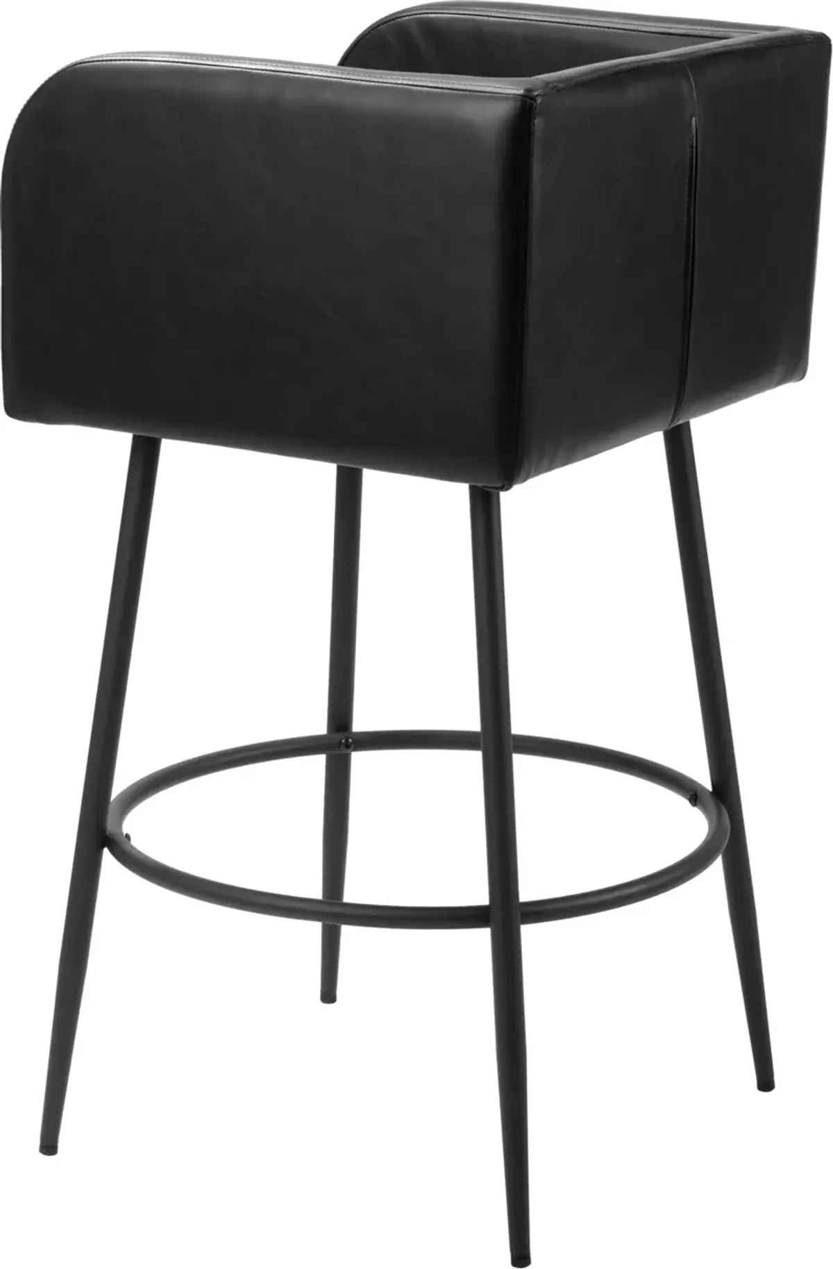 Keppel Set of 2 Bar Stools - Black