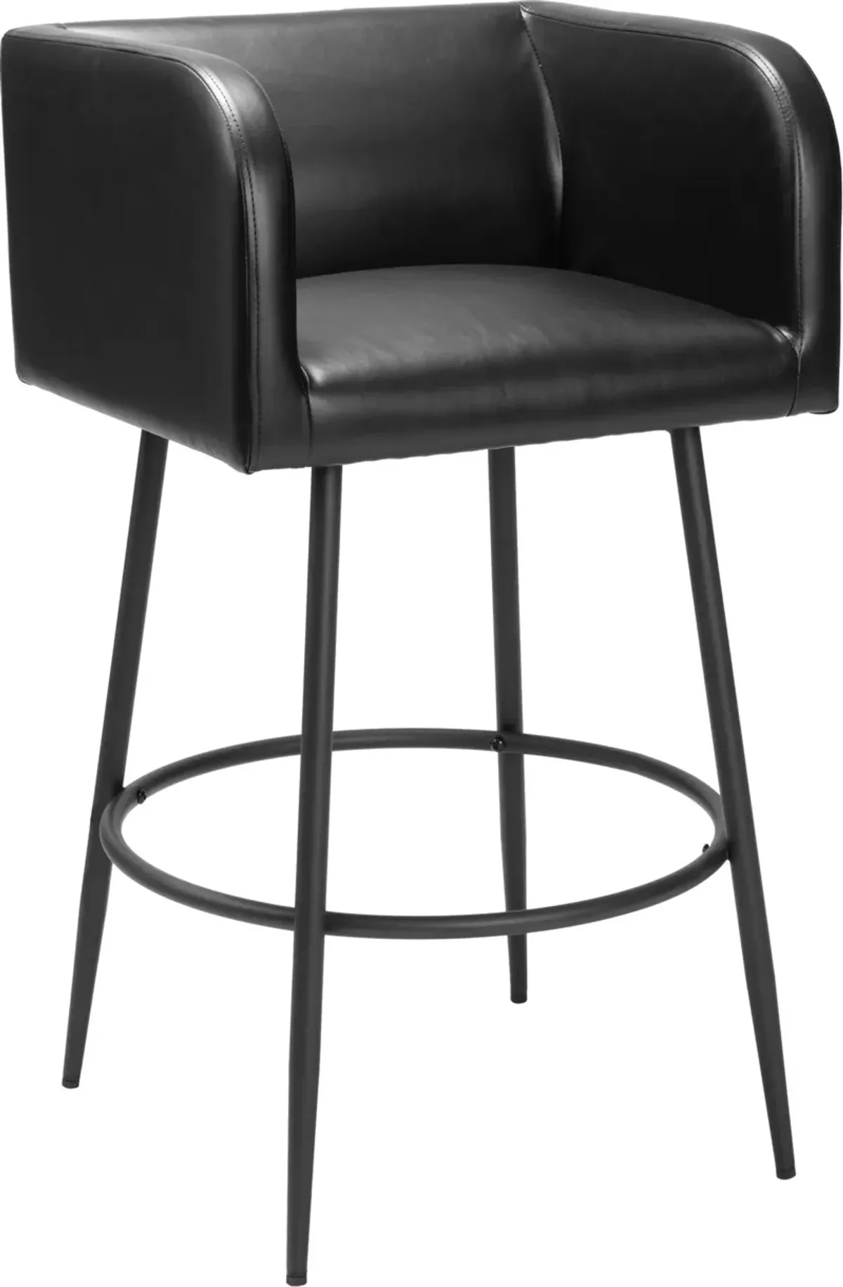 Keppel Set of 2 Bar Stools - Black