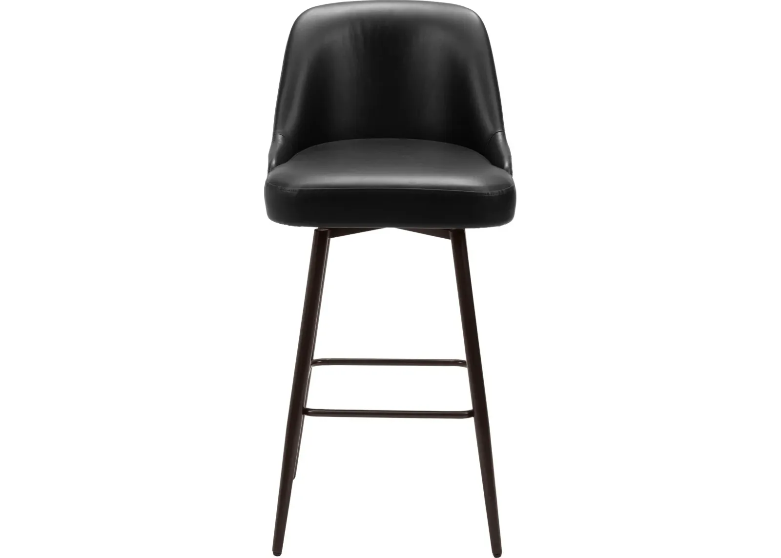 Siara Swivel Bar Stool - Black