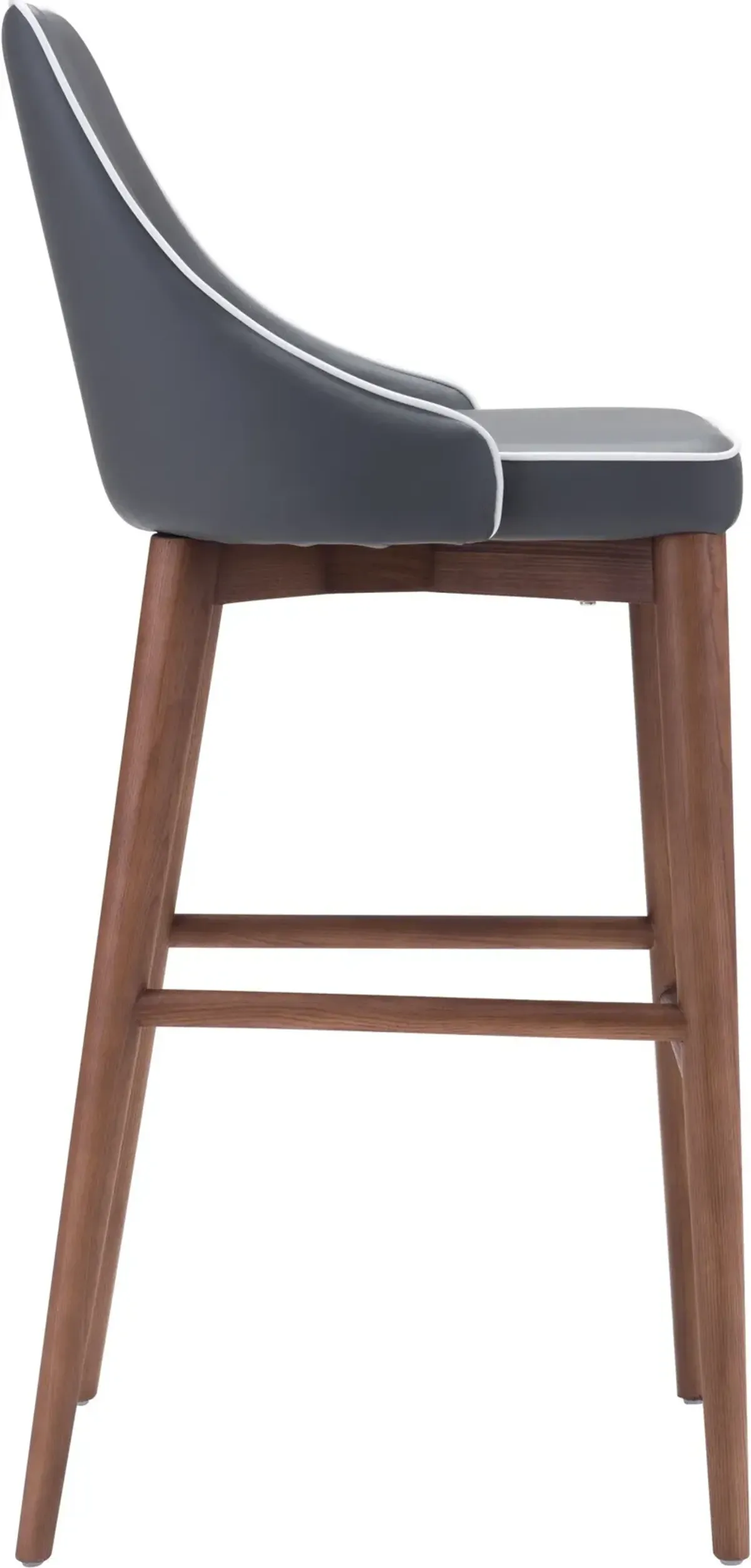 Ralden Bar Stool - Gray