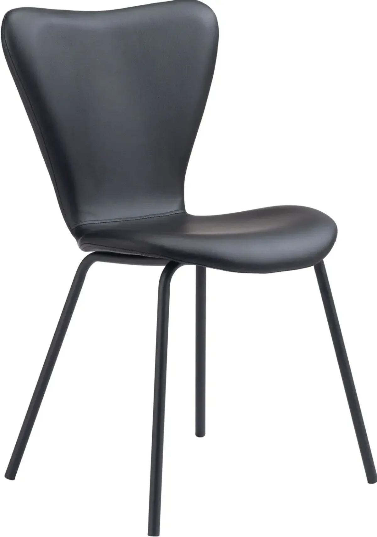 Linea Set of 2 Dining Chairs - Black