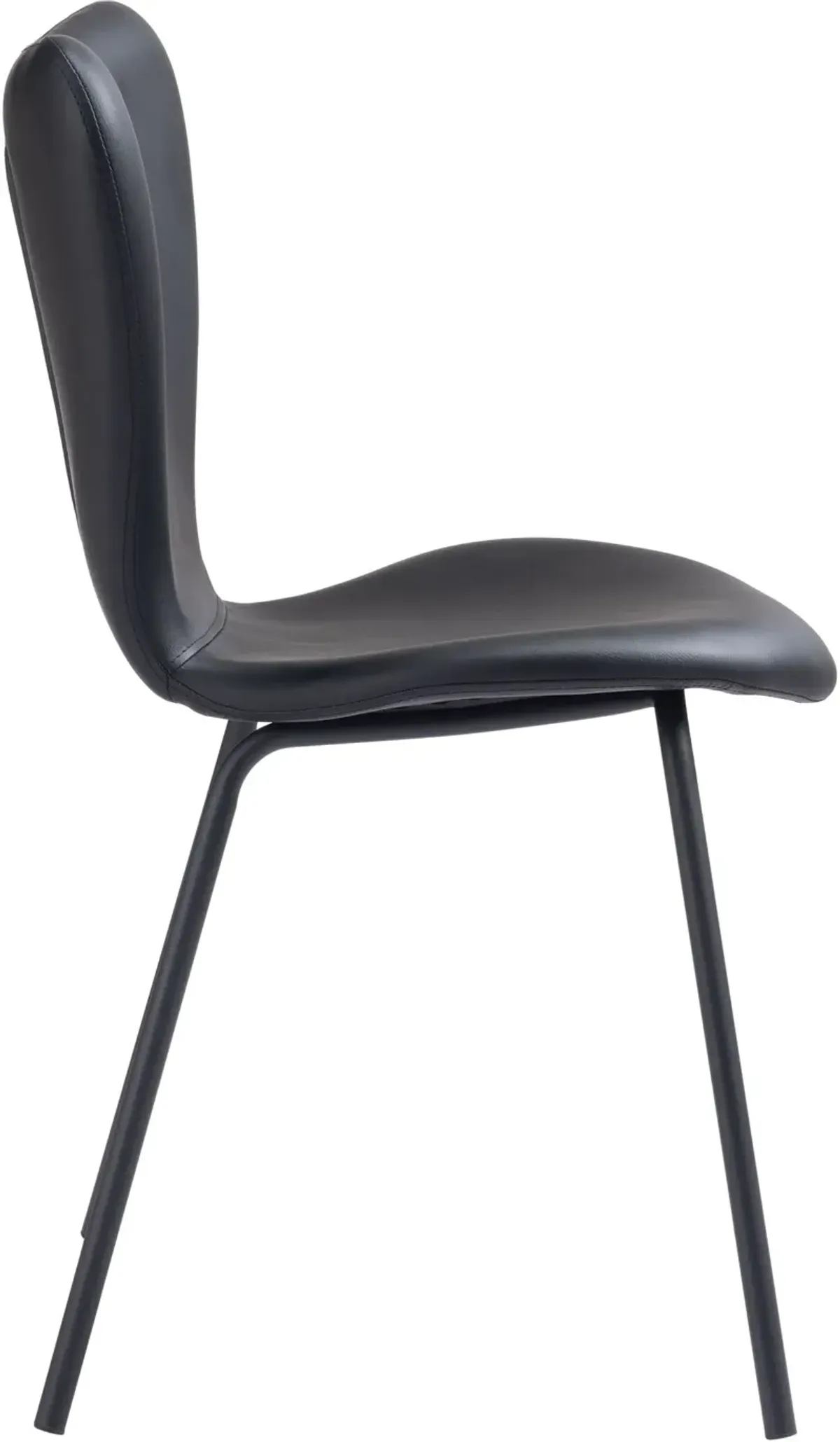 Linea Set of 2 Dining Chairs - Black