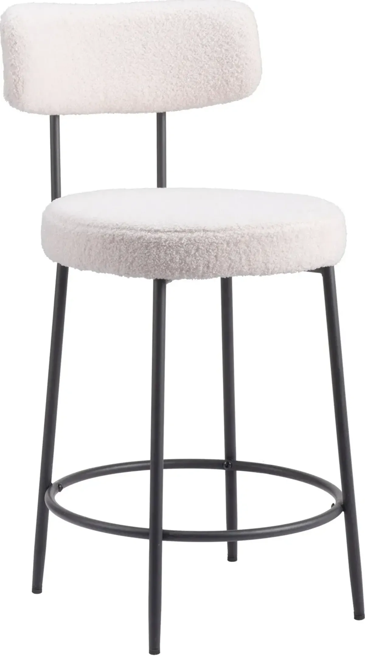 Breck Set of 2 Counter-Height Stools - Ivory