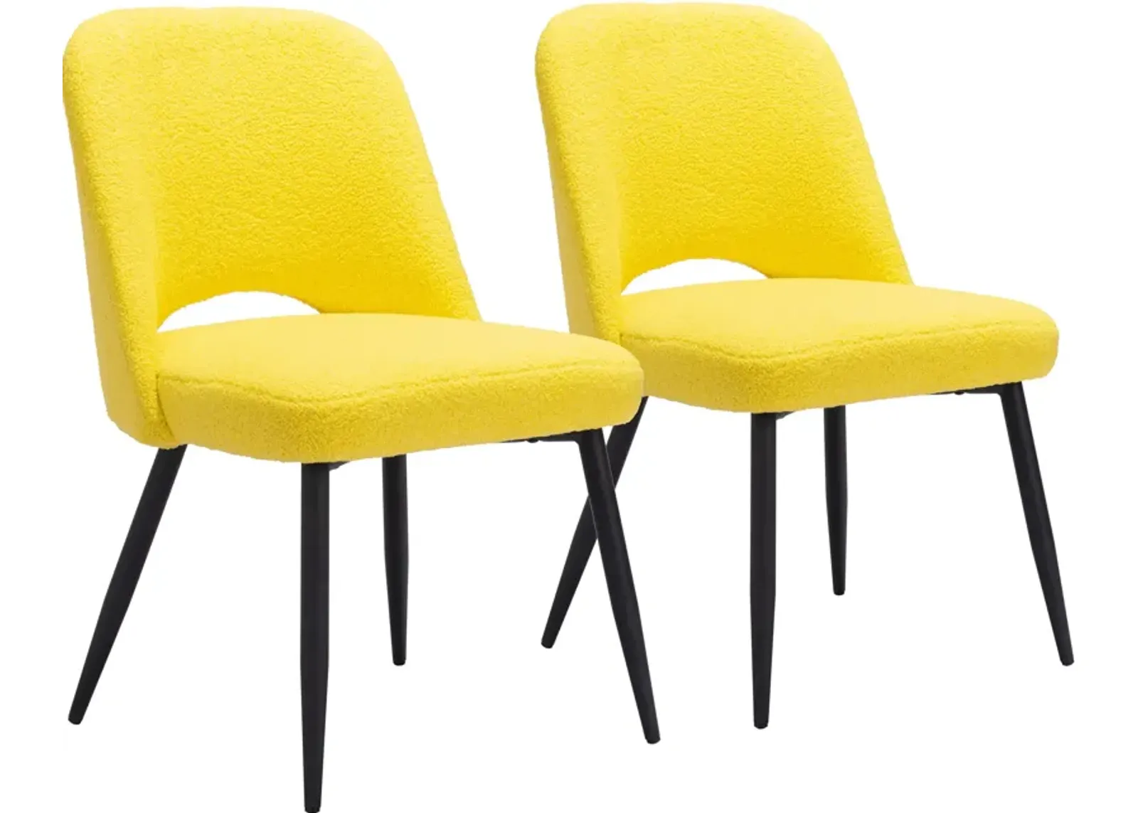 Maxine Set of 2 Dining Chairs - Yellow