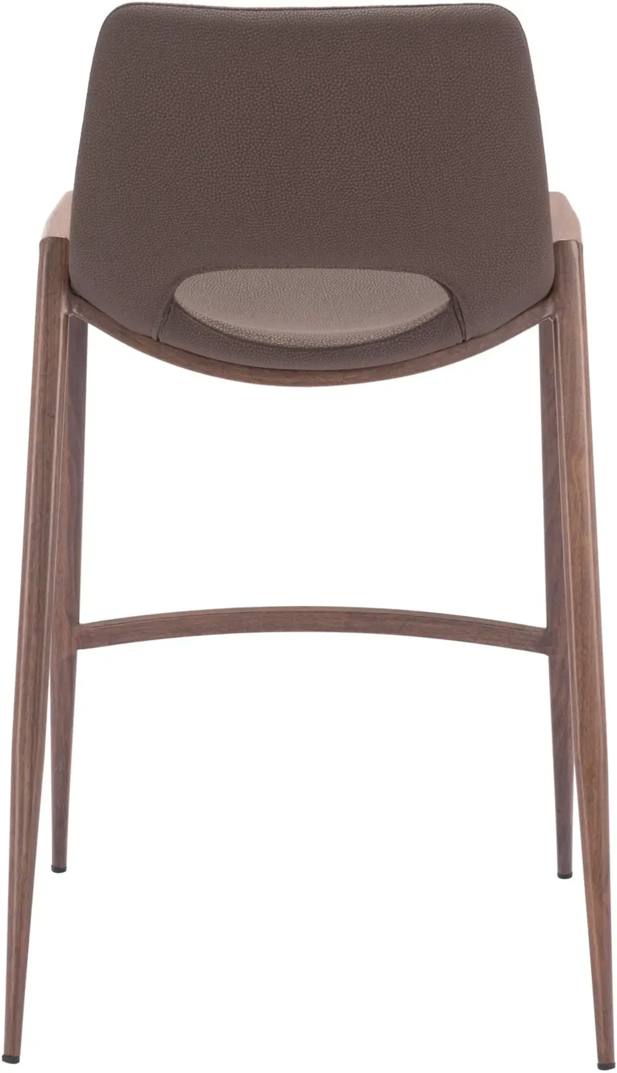 Emerson Set of 2 Counter-Height Stools - Brown