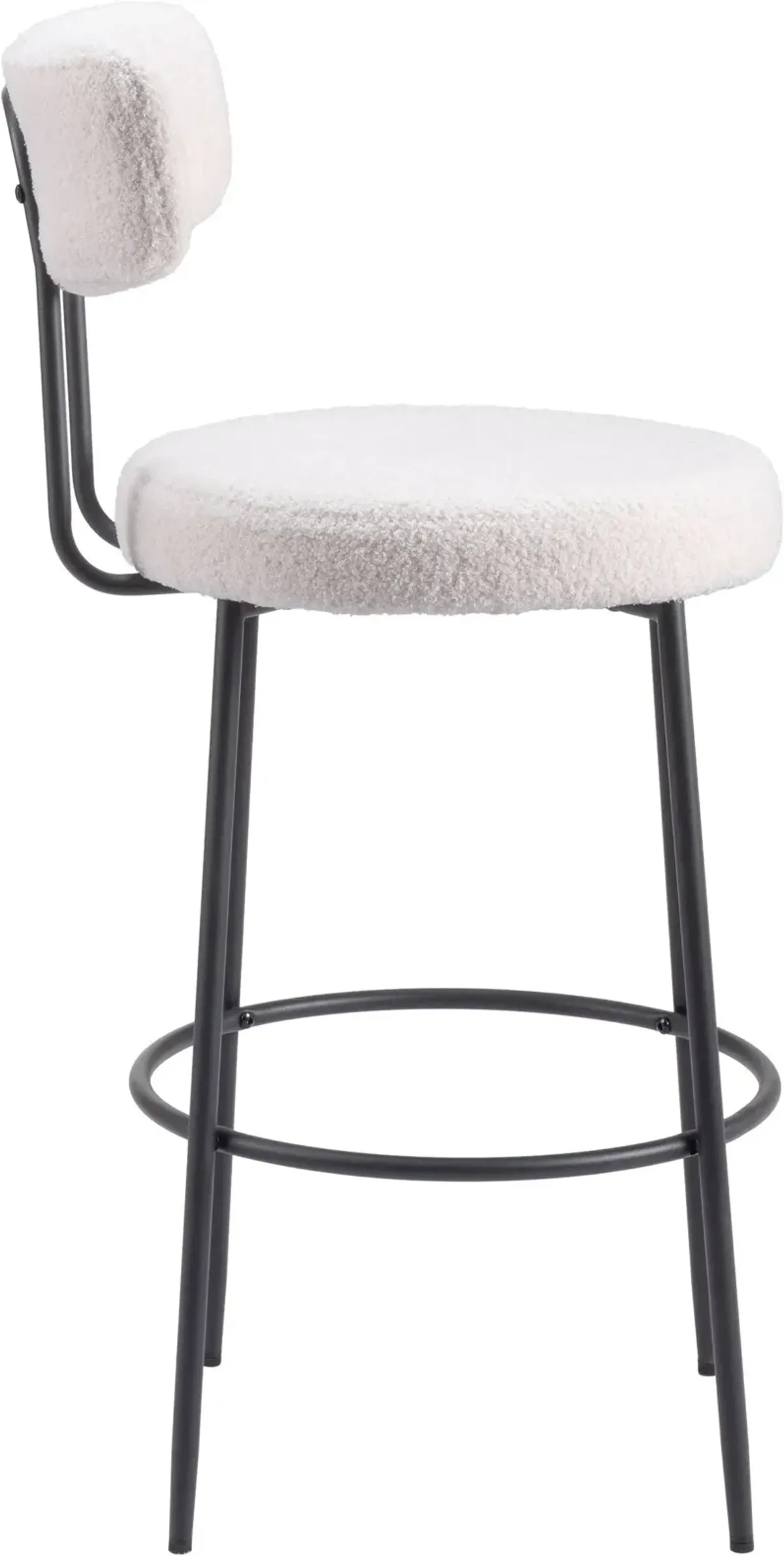 Breck Set of 2 Bar Stools - Ivory