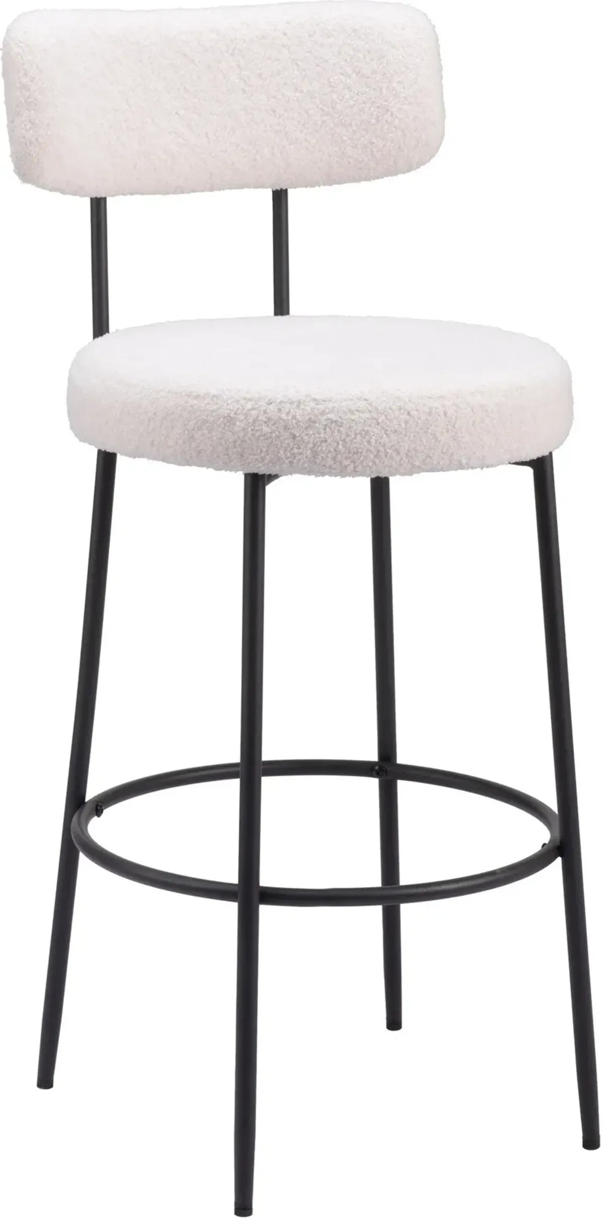 Breck Set of 2 Bar Stools - Ivory